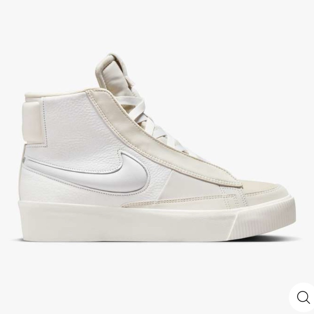 Nike Blazer Mid Victory Sneakers in White and Cream